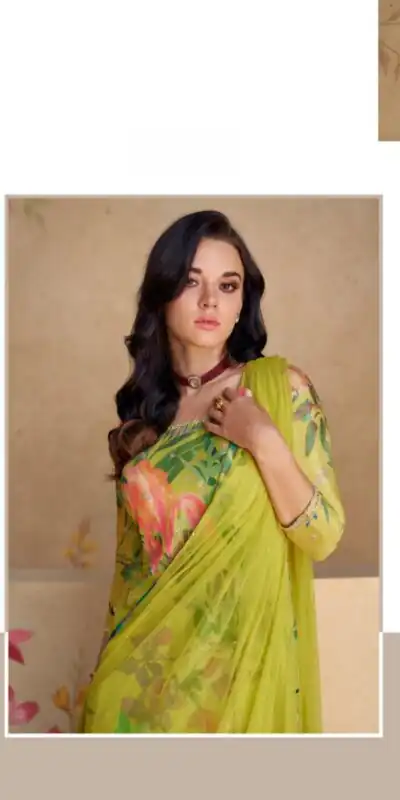 Parrot Green Chinon Printed Embroidery Work Sharara Suit | Jump Suits, Salwar suit, Casual Suits, Creative suits, Designer Suits, Palazzo Suits, Party Wear Suits, Patiala Suits, Straight Suits