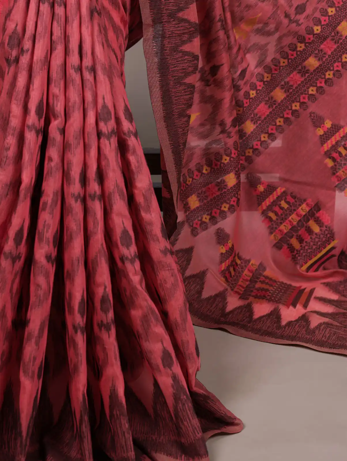 Peach Poly Cotton Thread Weaving Work Saree | Sarees, Bollywood Sarees, Creative Sarees, Designer Sarees, Embroidered Sarees, Ethnic Saree, Modern Digital sarees, Party Wear Sarees