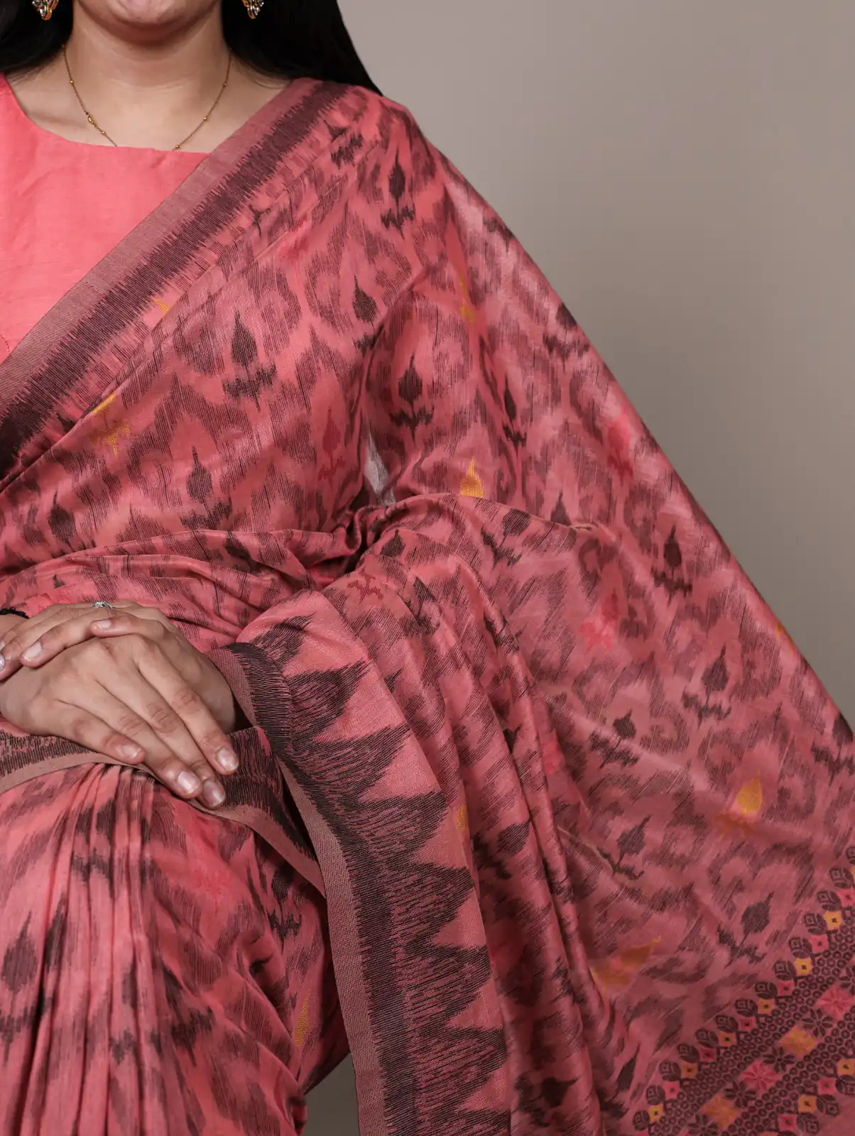 Peach Poly Cotton Thread Weaving Work Saree | Sarees, Bollywood Sarees, Creative Sarees, Designer Sarees, Embroidered Sarees, Ethnic Saree, Modern Digital sarees, Party Wear Sarees