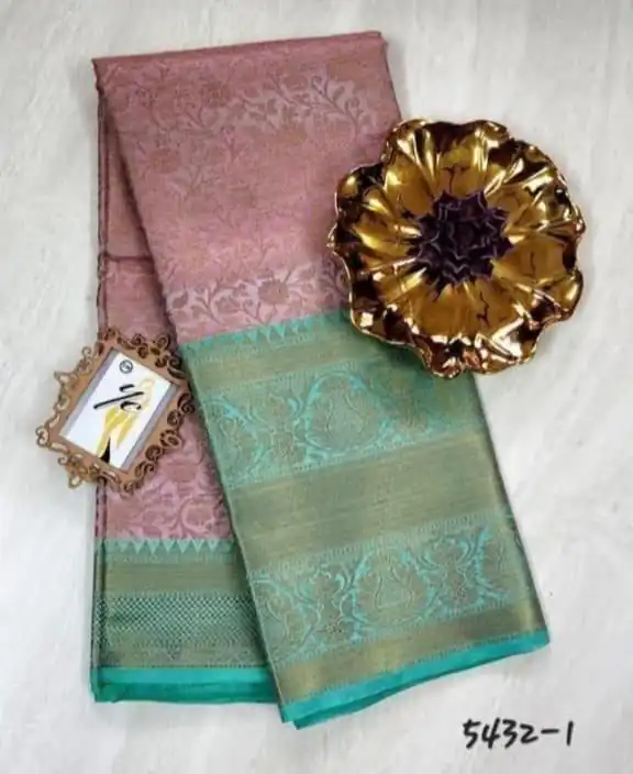 Peach Soft Lichi Silk All Over Saree | Sarees, Bollywood Sarees, Creative Sarees, Designer Sarees, Embroidered Sarees, Ethnic Saree, Modern Digital sarees, Party Wear Sarees