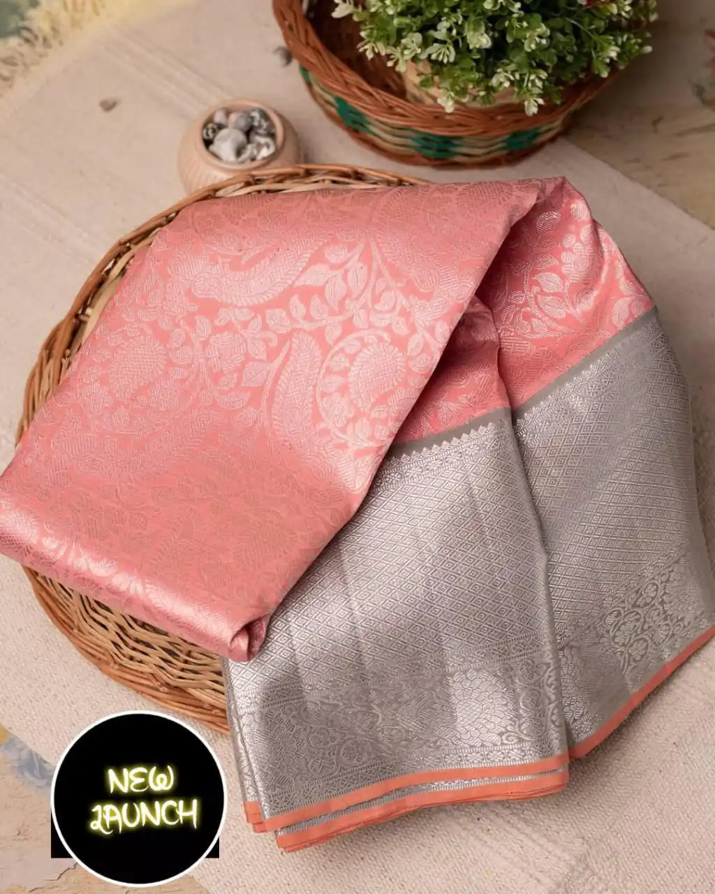 Peach Soft Lichi Silk Border Lace Work Saree | Sarees, Bollywood Sarees, Creative Sarees, Designer Sarees, Embroidered Sarees, Ethnic Saree, Modern Digital sarees, Party Wear Sarees