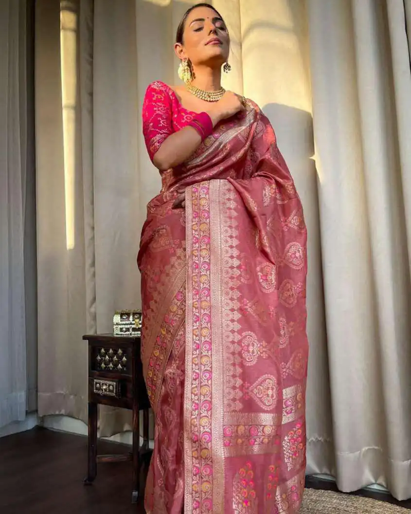 Peach Soft Litchi Silk Kubera Pattu On All Over Saree | Sarees, Bollywood Sarees, Creative Sarees, Designer Sarees, Embroidered Sarees, Ethnic Saree, Modern Digital sarees, Party Wear Sarees
