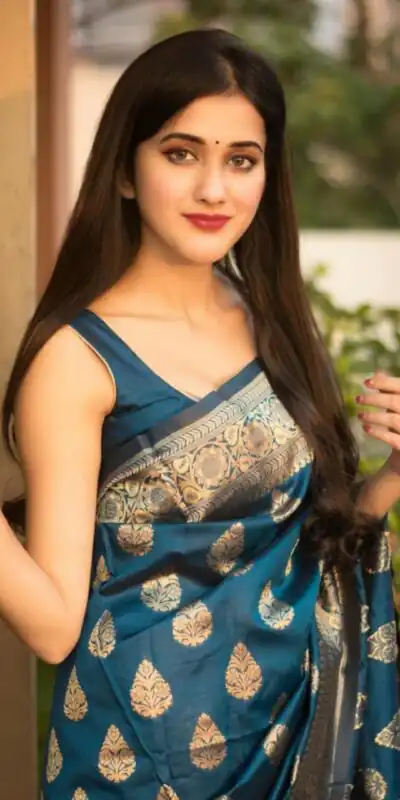 Peacock Blue Lichi Silk Rich Jacquard Work Saree | Sarees, Bollywood Sarees, Creative Sarees, Designer Sarees, Embroidered Sarees, Ethnic Saree, Modern Digital sarees, Party Wear Sarees