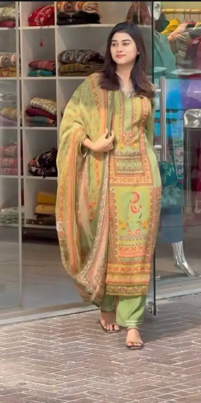 Perfect Pista Faux Georgette Printed Hand Work Salwar Suit | Jump Suits, Salwar suit, Casual Suits, Creative suits, Designer Suits, Palazzo Suits, Party Wear Suits, Patiala Suits, Straight Suits