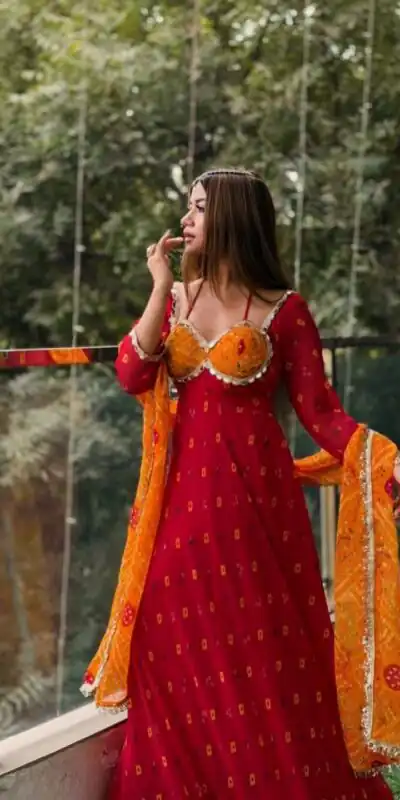 Perfect Red Faux Georgette Digital Print Salwar Suit | Jump Suits, Salwar suit, Casual Suits, Creative suits, Designer Suits, Palazzo Suits, Party Wear Suits, Patiala Suits, Straight Suits