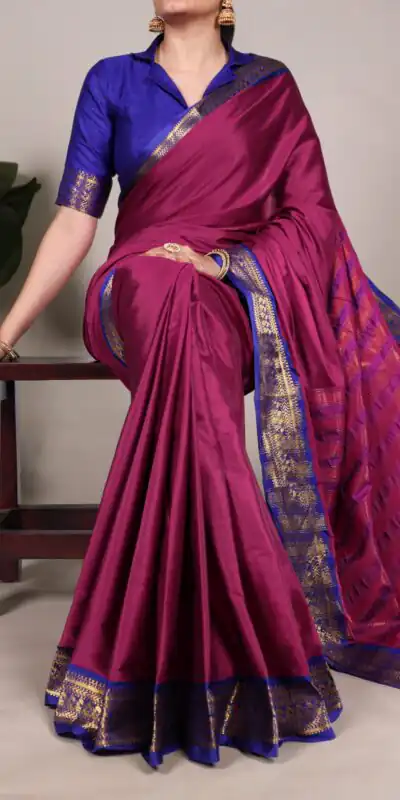 Pink Aura Silk Zari Weaving Saree | Sarees, Bollywood Sarees, Creative Sarees, Designer Sarees, Embroidered Sarees, Ethnic Saree, Modern Digital sarees, Party Wear Sarees