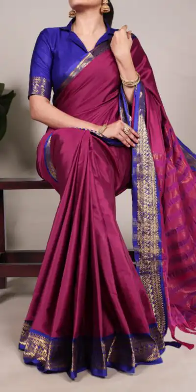 Pink Aura Silk Zari Weaving Saree | Sarees, Bollywood Sarees, Creative Sarees, Designer Sarees, Embroidered Sarees, Ethnic Saree, Modern Digital sarees, Party Wear Sarees