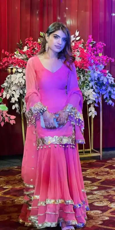 Pink Chinon Silk Embroidery Sequence Work Salwar Suit | Jump Suits, Salwar suit, Casual Suits, Creative suits, Designer Suits, Palazzo Suits, Party Wear Suits, Patiala Suits, Straight Suits