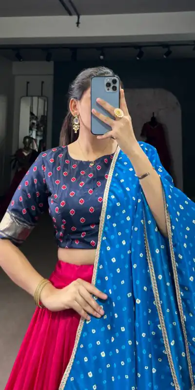 Pink Dola Silk Patola Print Foil Lehenga Choli | Lehenga, Bollywood Lehenga, Creative Lehenga, Designer Lehenga, Embroidered Lehenga, Party Wear Lehenga