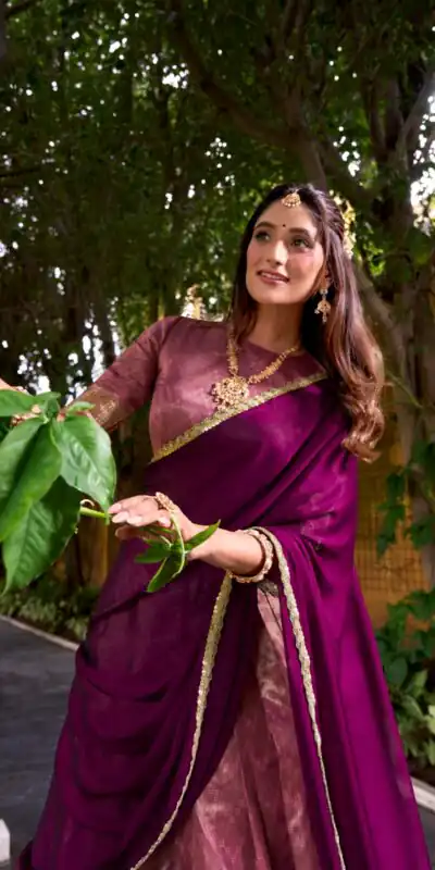 Pink Dupion Silk Zari Work Lehenga Choli | Lehenga, Bollywood Lehenga, Creative Lehenga, Designer Lehenga, Embroidered Lehenga, Party Wear Lehenga