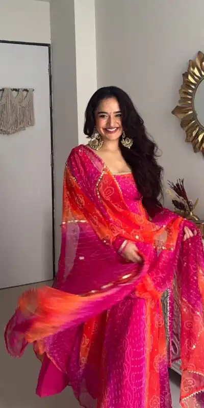 Pink Georgette Printed Gown | Gowns, Bollywood Gowns, Creative Gowns, Designer Gowns, Embroidered Gowns, Party Wear Gowns