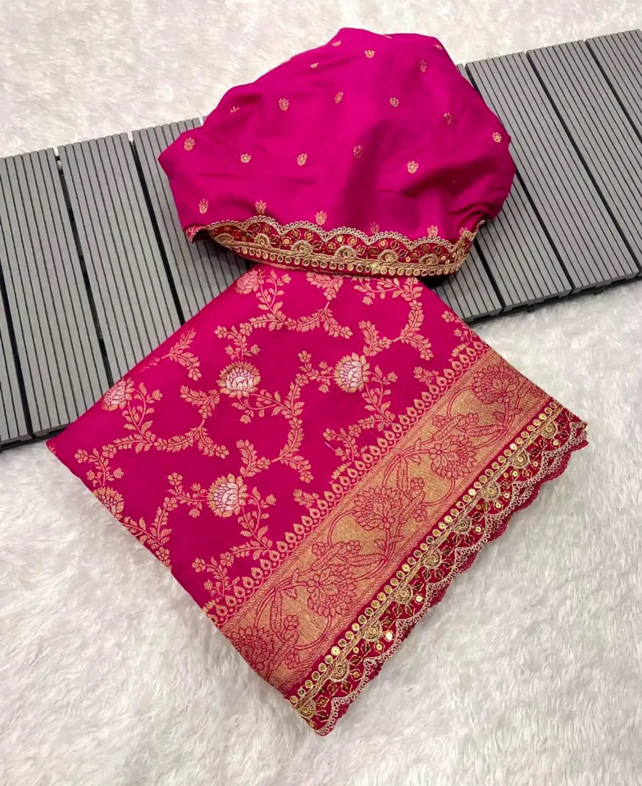 Pink Jacquard Weaving Embroidery Cording Lace Saree | Sarees, Bollywood Sarees, Creative Sarees, Designer Sarees, Embroidered Sarees, Ethnic Saree, Modern Digital sarees, Party Wear Sarees