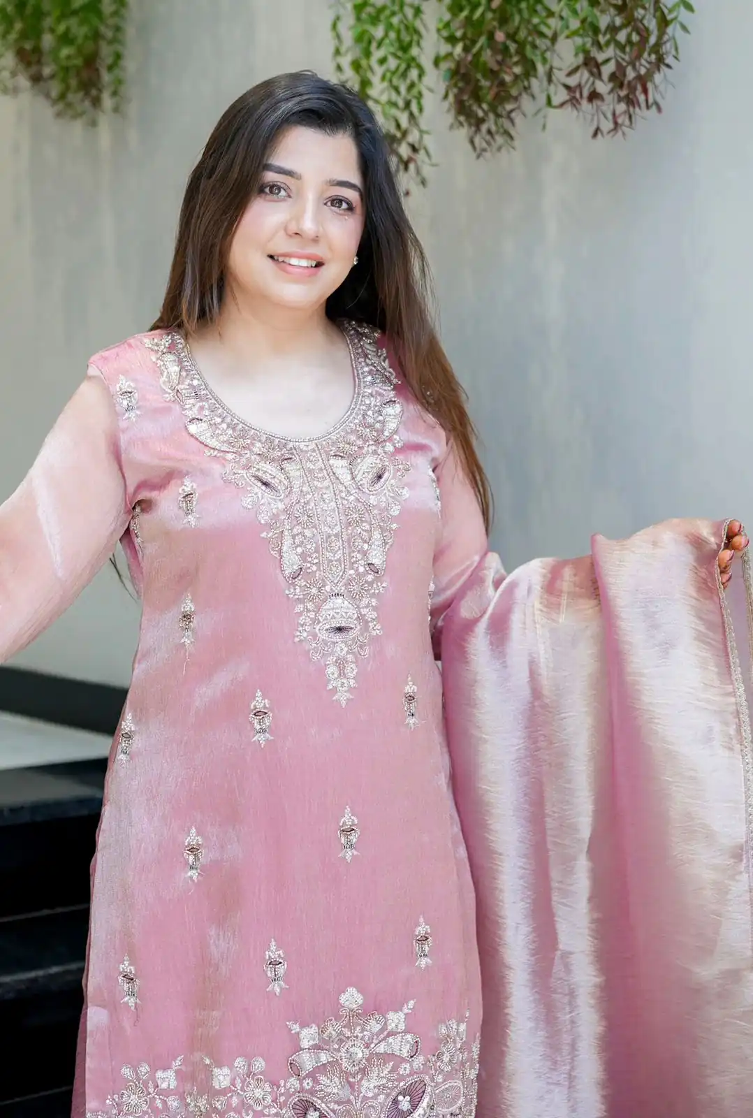 Pink Jimmy Choo Embroidery Lace Work Salwar Suit | Jump Suits, Salwar suit, Casual Suits, Creative suits, Designer Suits, Palazzo Suits, Party Wear Suits, Patiala Suits, Straight Suits