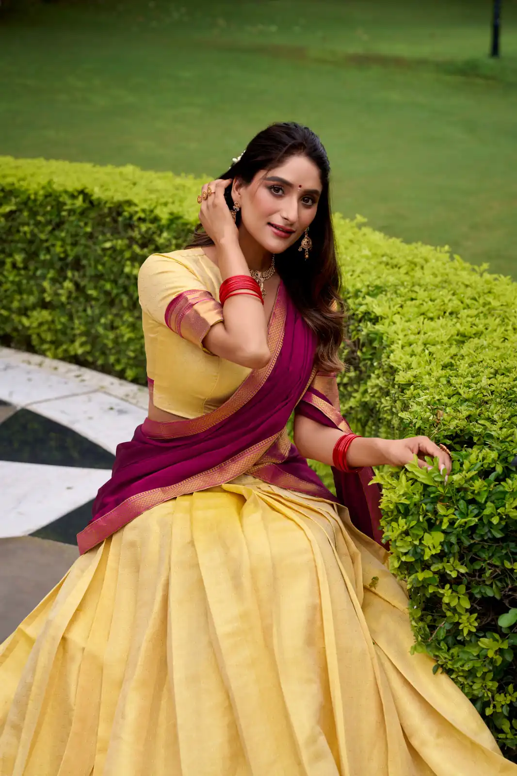 Pink Kanchipuram Zari Lace Work Lehenga Choli | Lehenga, Bollywood Lehenga, Creative Lehenga, Designer Lehenga, Embroidered Lehenga, Party Wear Lehenga