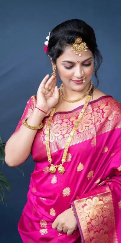 Pink Lichi Silk Border Work Saree | Sarees, Bollywood Sarees, Creative Sarees, Designer Sarees, Embroidered Sarees, Ethnic Saree, Modern Digital sarees, Party Wear Sarees