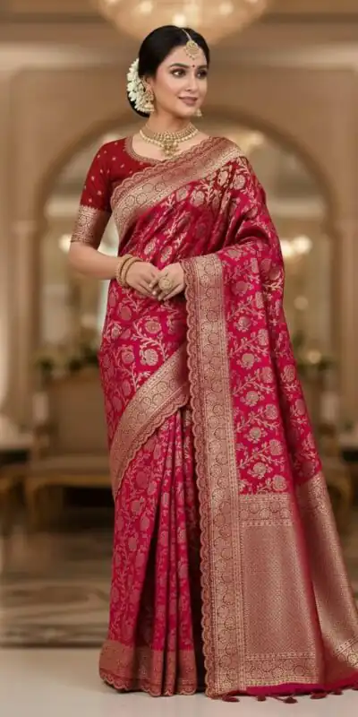 Pink Litchi Silk Embroidery Lace Work Saree | Sarees, Bollywood Sarees, Creative Sarees, Designer Sarees, Embroidered Sarees, Ethnic Saree, Modern Digital sarees, Party Wear Sarees