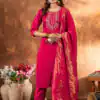 Pink Marina Silk Embroidery Work Salwar Suit | Jump Suits, Salwar suit, Casual Suits, Creative suits, Designer Suits, Palazzo Suits, Party Wear Suits, Patiala Suits, Straight Suits