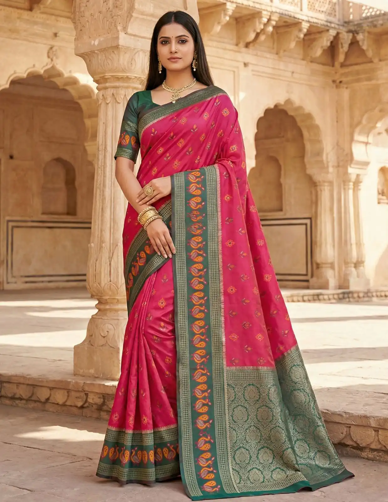 Pink Pochampalli Silk Lace Zari Work Saree | Sarees, Bollywood Sarees, Creative Sarees, Designer Sarees, Embroidered Sarees, Ethnic Saree, Modern Digital sarees, Party Wear Sarees