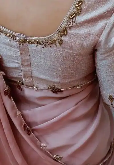 Pink Rangoli Silk Handwork And Cutwork With Pearl Saree | Sarees, Bollywood Sarees, Creative Sarees, Designer Sarees, Embroidered Sarees, Ethnic Saree, Modern Digital sarees, Party Wear Sarees