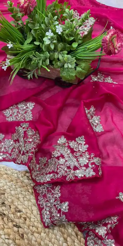 Pink Rangoli Silk Sequins Embroidery Work Saree | Sarees, Bollywood Sarees, Creative Sarees, Designer Sarees, Embroidered Sarees, Ethnic Saree, Modern Digital sarees, Party Wear Sarees