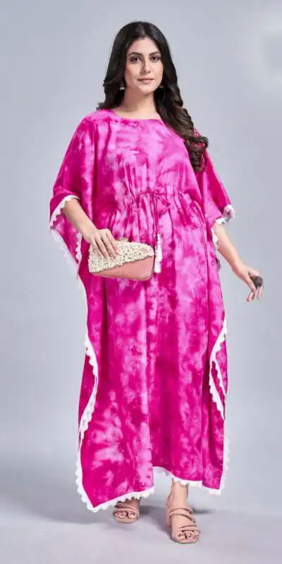 Pink Rayon Slab Center Belt Kaftan Suit | Jump Suits, Salwar suit, Casual Suits, Creative suits, Designer Suits, Palazzo Suits, Party Wear Suits, Patiala Suits, Straight Suits