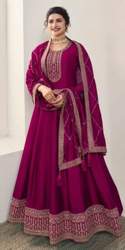 Pink Silk Georgette Embroidery Work Salwar Suit | Jump Suits, Salwar suit, Casual Suits, Creative suits, Designer Suits, Palazzo Suits, Party Wear Suits, Patiala Suits, Straight Suits