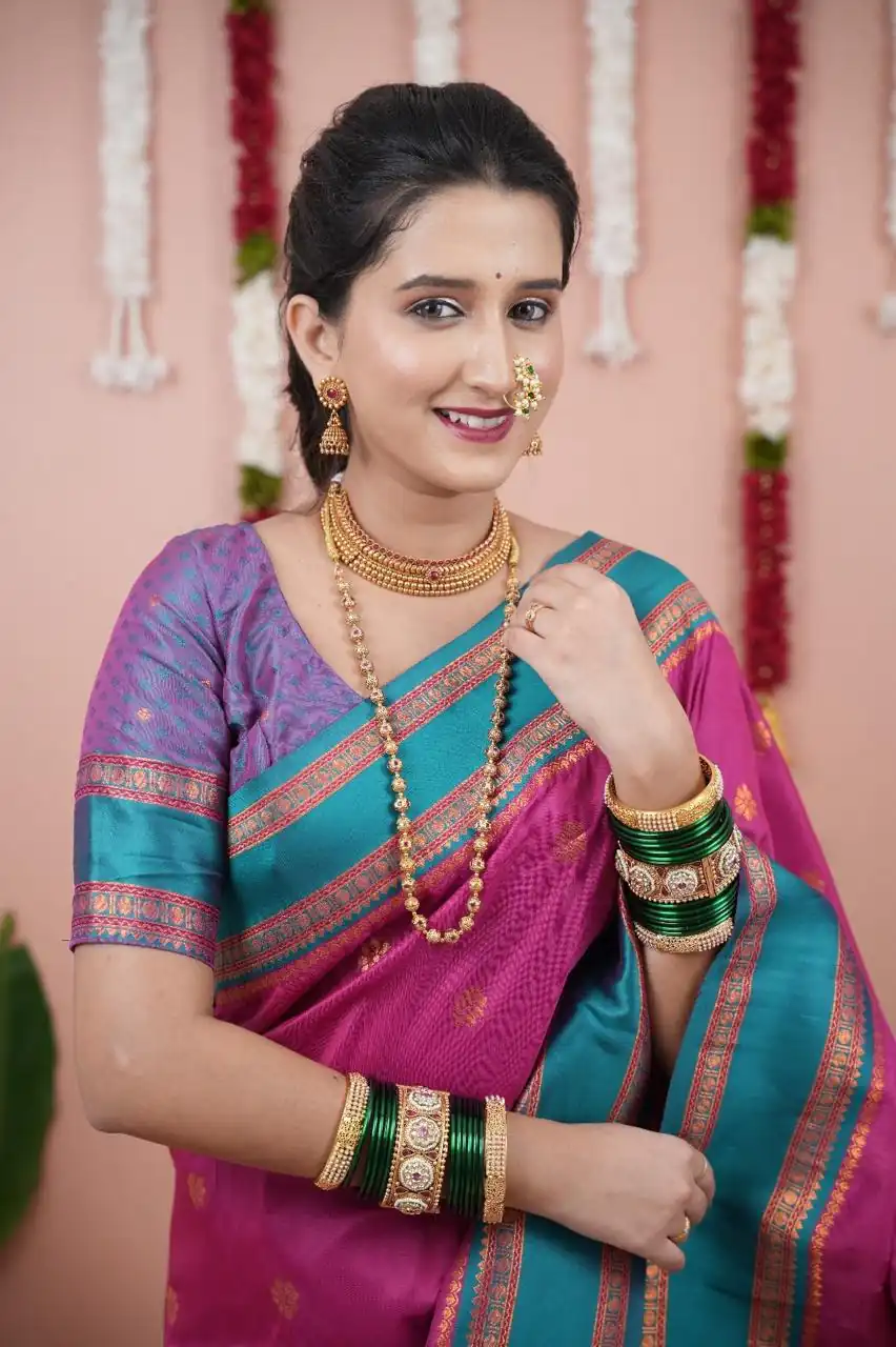 Pink Silk Paithni Weaving Zari Work Saree | Sarees, Bollywood Sarees, Creative Sarees, Designer Sarees, Embroidered Sarees, Ethnic Saree, Modern Digital sarees, Party Wear Sarees