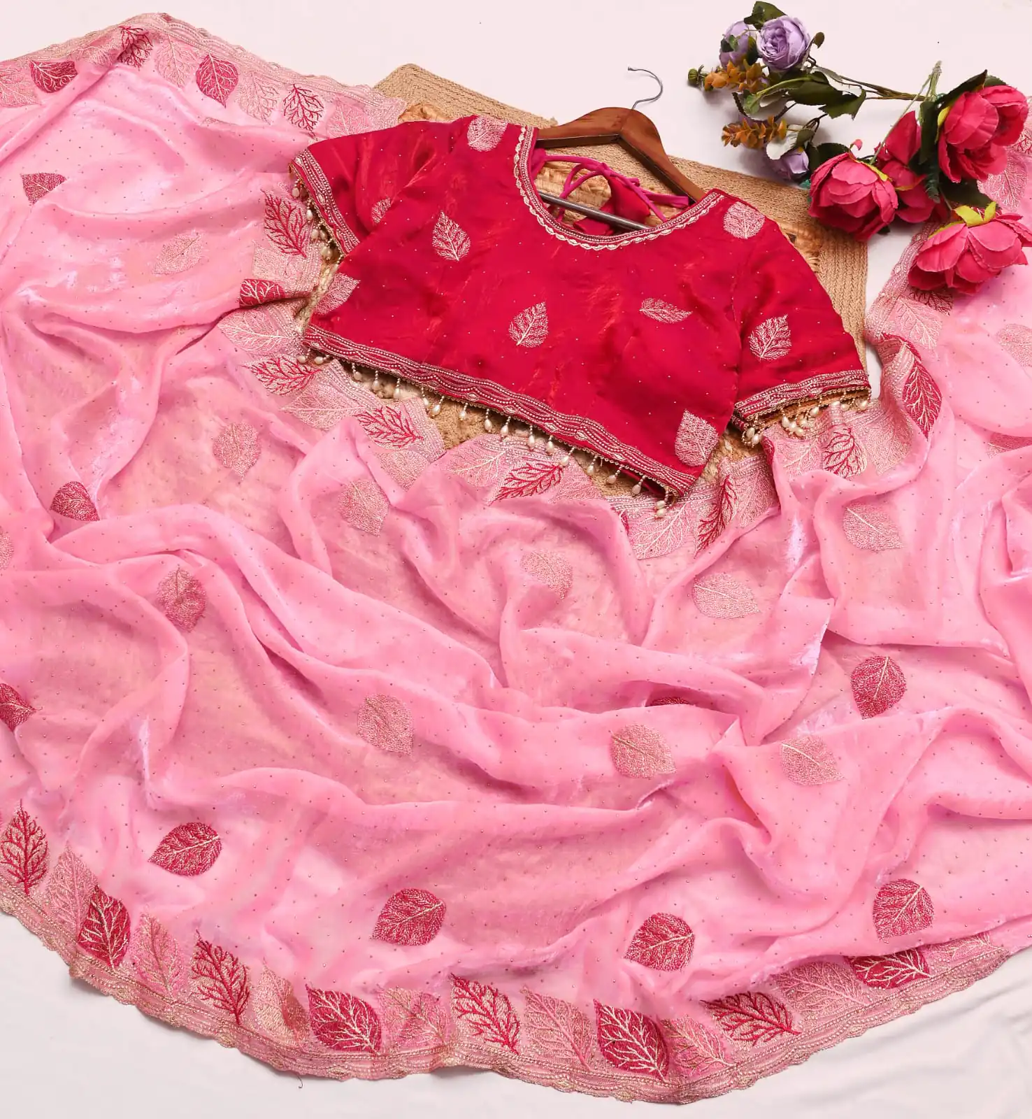 Pink Soft Fandy Silk Embroidery Lace Work Saree | Sarees, Bollywood Sarees, Creative Sarees, Designer Sarees, Embroidered Sarees, Ethnic Saree, Modern Digital sarees, Party Wear Sarees