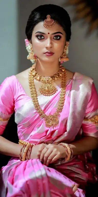 Pink Soft Lichi Silk All Over Work Saree | Sarees, Bollywood Sarees, Creative Sarees, Designer Sarees, Embroidered Sarees, Ethnic Saree, Modern Digital sarees, Party Wear Sarees