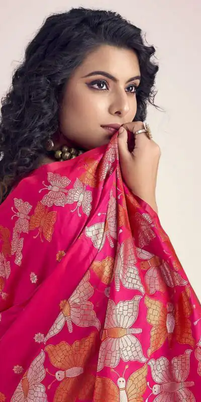Pink Soft Lichi Silk Border Lace Work Saree | Sarees, Bollywood Sarees, Creative Sarees, Designer Sarees, Embroidered Sarees, Ethnic Saree, Modern Digital sarees, Party Wear Sarees