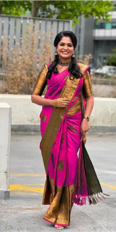 Pink Soft Lichi Silk Jacquard Work All Over Saree | Sarees, Bollywood Sarees, Creative Sarees, Designer Sarees, Embroidered Sarees, Ethnic Saree, Modern Digital sarees, Party Wear Sarees
