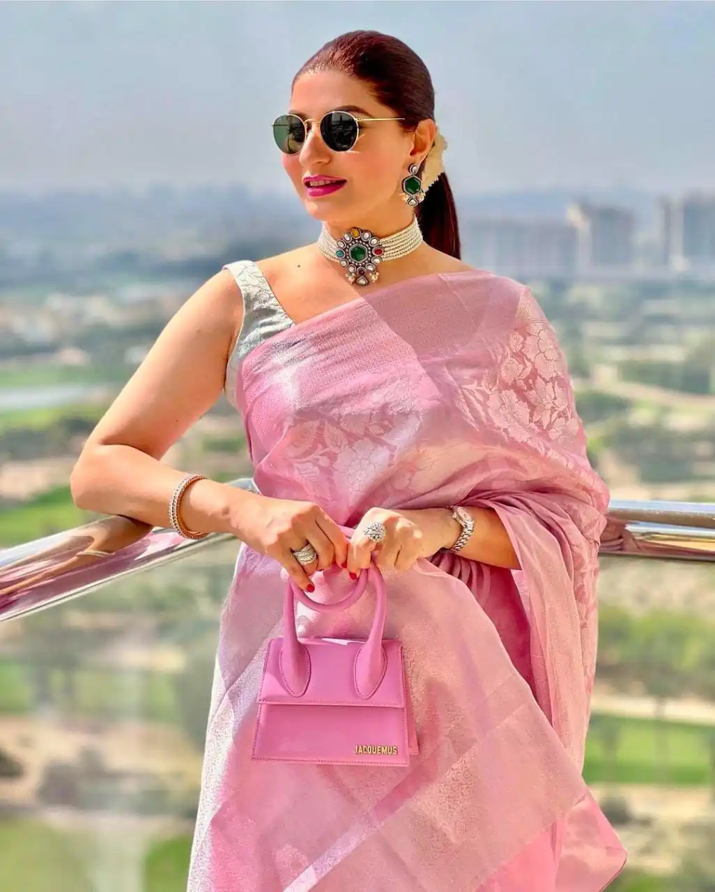 Pink Soft Lichi Silk Lace Work Border Saree | Sarees, Bollywood Sarees, Creative Sarees, Designer Sarees, Embroidered Sarees, Ethnic Saree, Modern Digital sarees, Party Wear Sarees