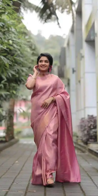 Pink Soft Lichi Silk Rich Pallu On All Over Saree | Sarees, Bollywood Sarees, Creative Sarees, Designer Sarees, Embroidered Sarees, Ethnic Saree, Modern Digital sarees, Party Wear Sarees