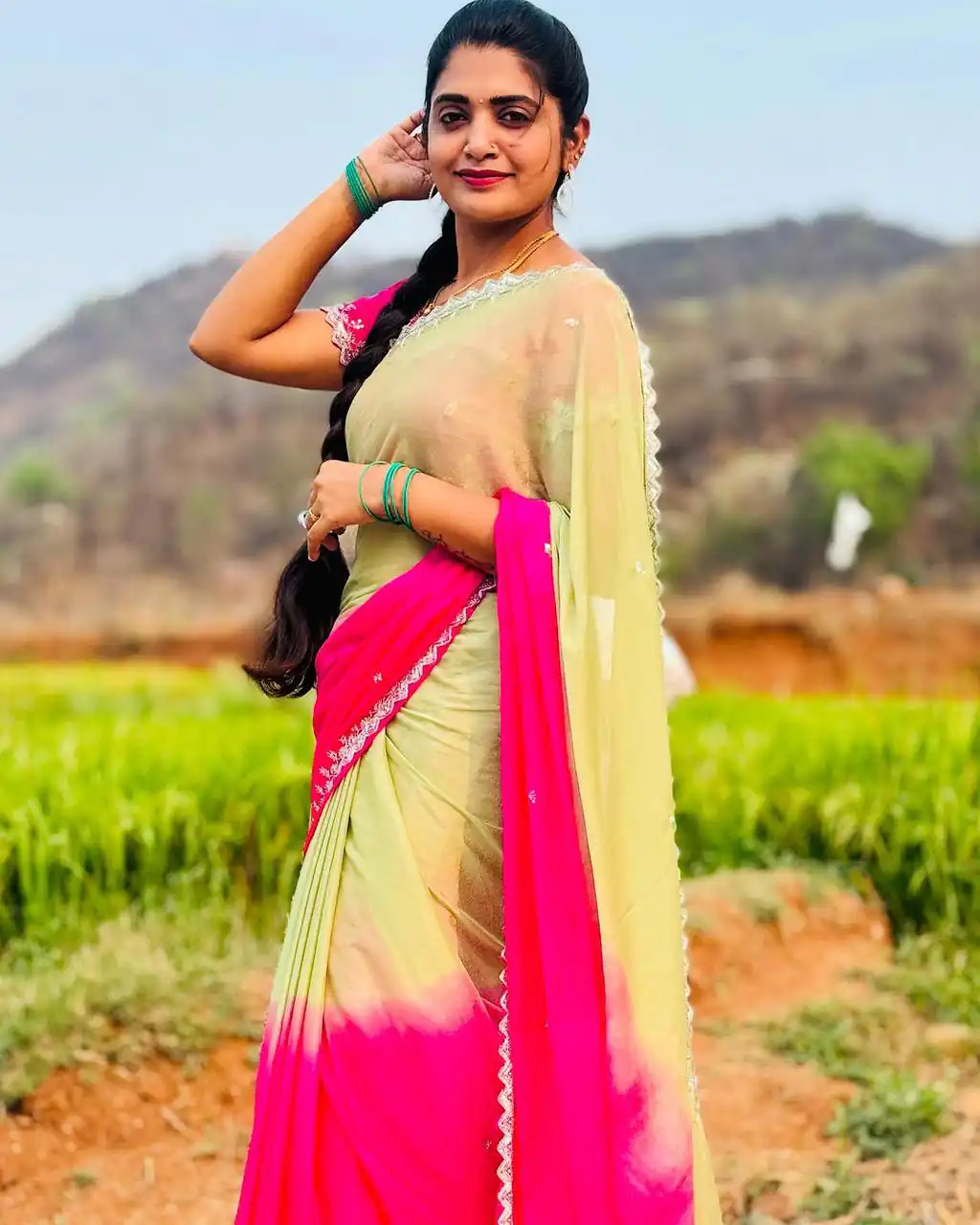 Pista And Pink Chinnon Embroidery Sequence Saree | Sarees, Bollywood Sarees, Creative Sarees, Designer Sarees, Embroidered Sarees, Ethnic Saree, Modern Digital sarees, Party Wear Sarees