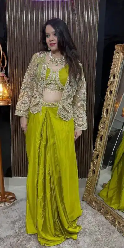 Pista Butterfly Net Sequins Embroidery Work Dhoti Suit | Jump Suits, Tops & Bottoms, Track Suits, Salwar suit, Casual Suits, Creative suits, Designer Suits, Palazzo Suits, Party Wear Suits, Patiala Suits, Straight Suits, Trendy Wear
