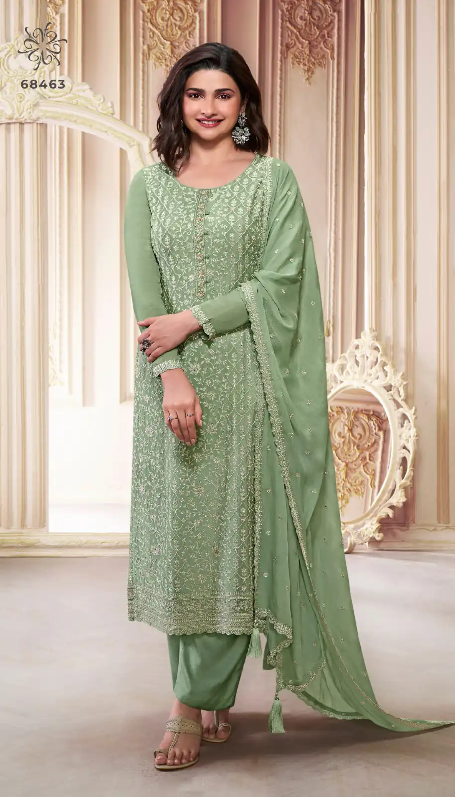 Pista Chinon Zari Embroidery Work Salwar Suit | Jump Suits, Salwar suit, Casual Suits, Creative suits, Designer Suits, Palazzo Suits, Party Wear Suits, Patiala Suits, Straight Suits