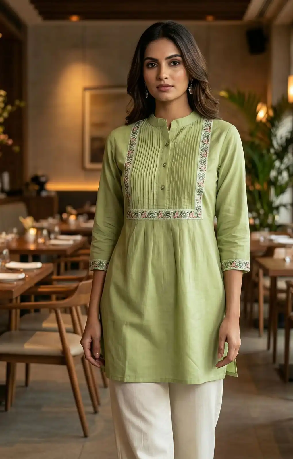 Pista Rayon Multi Embroidery Work Kurti | Kurti, Bollywood Kurti, Creative Kurtis, Designer Kurti, Party Wear Kurti, Selfie Kurti