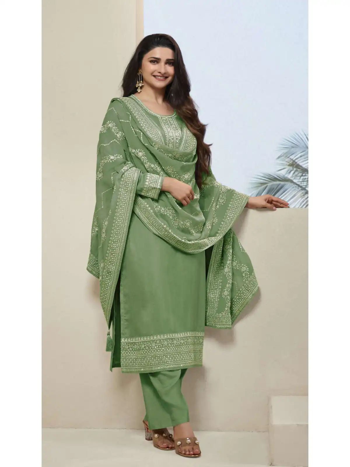 Pista Vichitra Embroidery Work Salwar Suit | Jump Suits, Salwar suit, Casual Suits, Creative suits, Designer Suits, Palazzo Suits, Party Wear Suits, Patiala Suits, Straight Suits