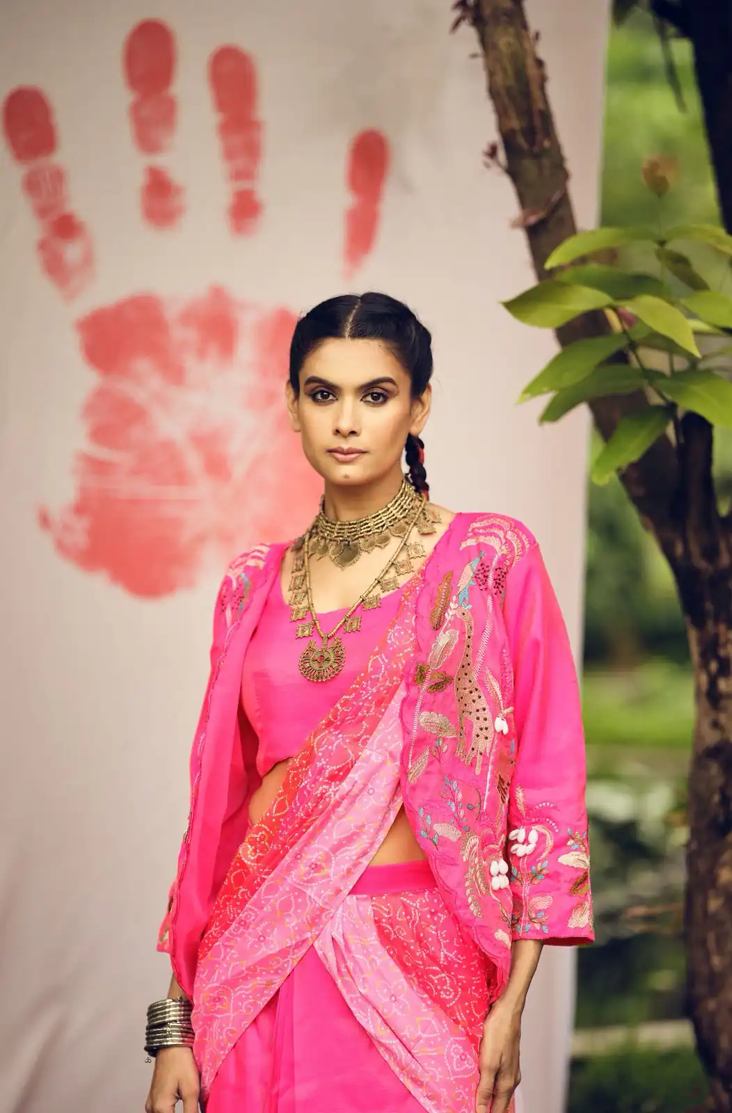Pretty Pink Shimmer Embroidery Cowrie Work Saree | Sarees, Bollywood Sarees, Creative Sarees, Designer Sarees, Embroidered Sarees, Ethnic Saree, Modern Digital sarees, Party Wear Sarees