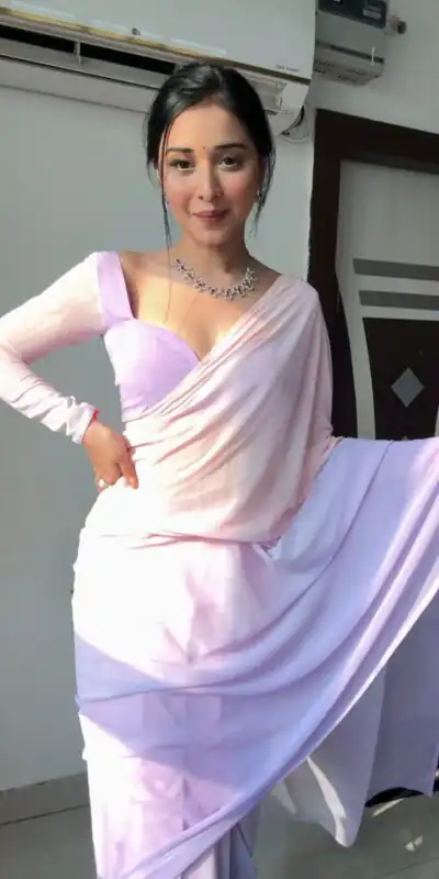 Purple And Pink Soft Georgette Silk Ready To Wear Saree | Sarees, Bollywood Sarees, Creative Sarees, Designer Sarees, Embroidered Sarees, Ethnic Saree, Modern Digital sarees, Party Wear Sarees