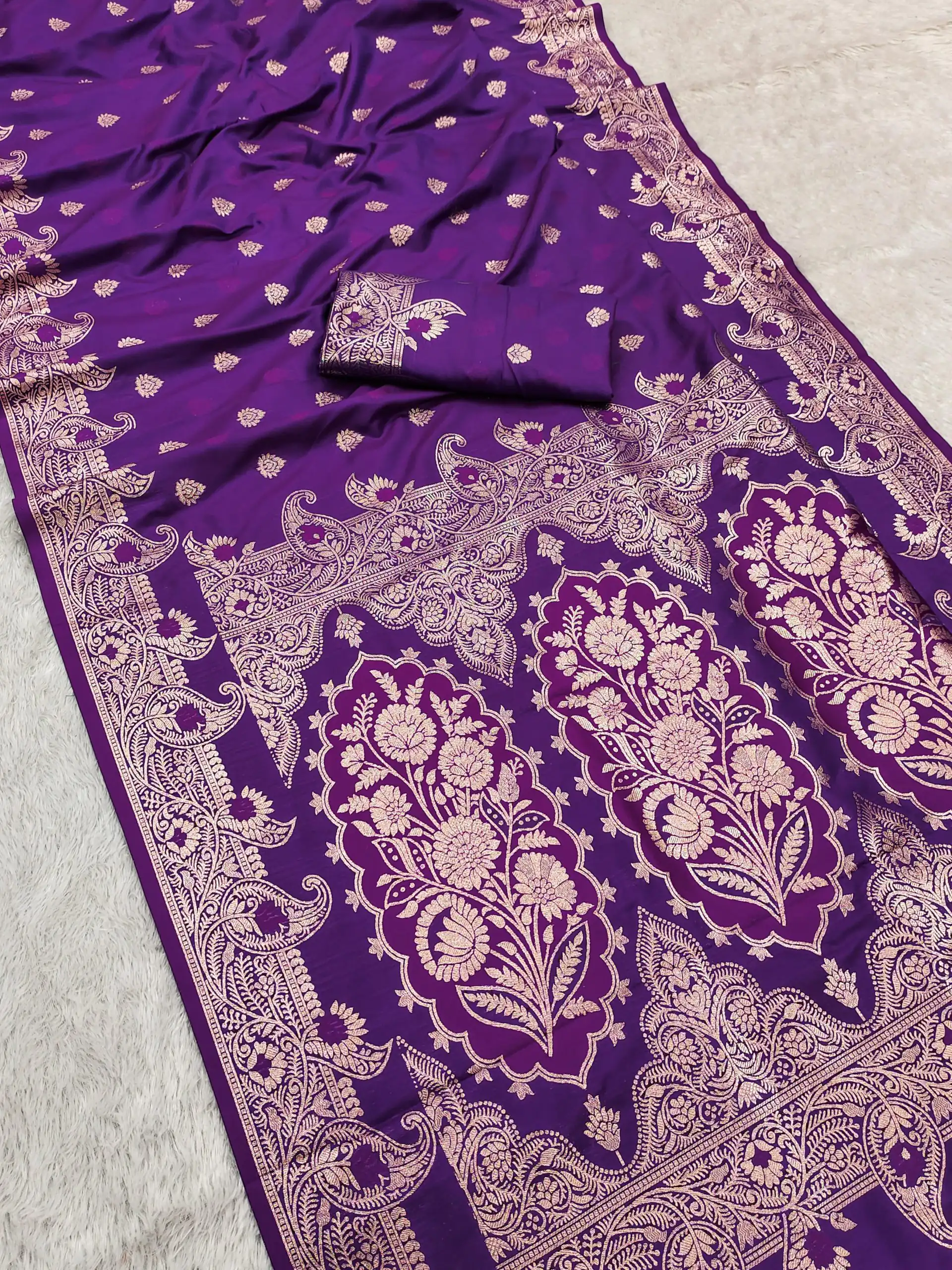 Purple Banarasi Lace Zari Work Saree | Sarees, Bollywood Sarees, Creative Sarees, Designer Sarees, Embroidered Sarees, Ethnic Saree, Modern Digital sarees, Party Wear Sarees