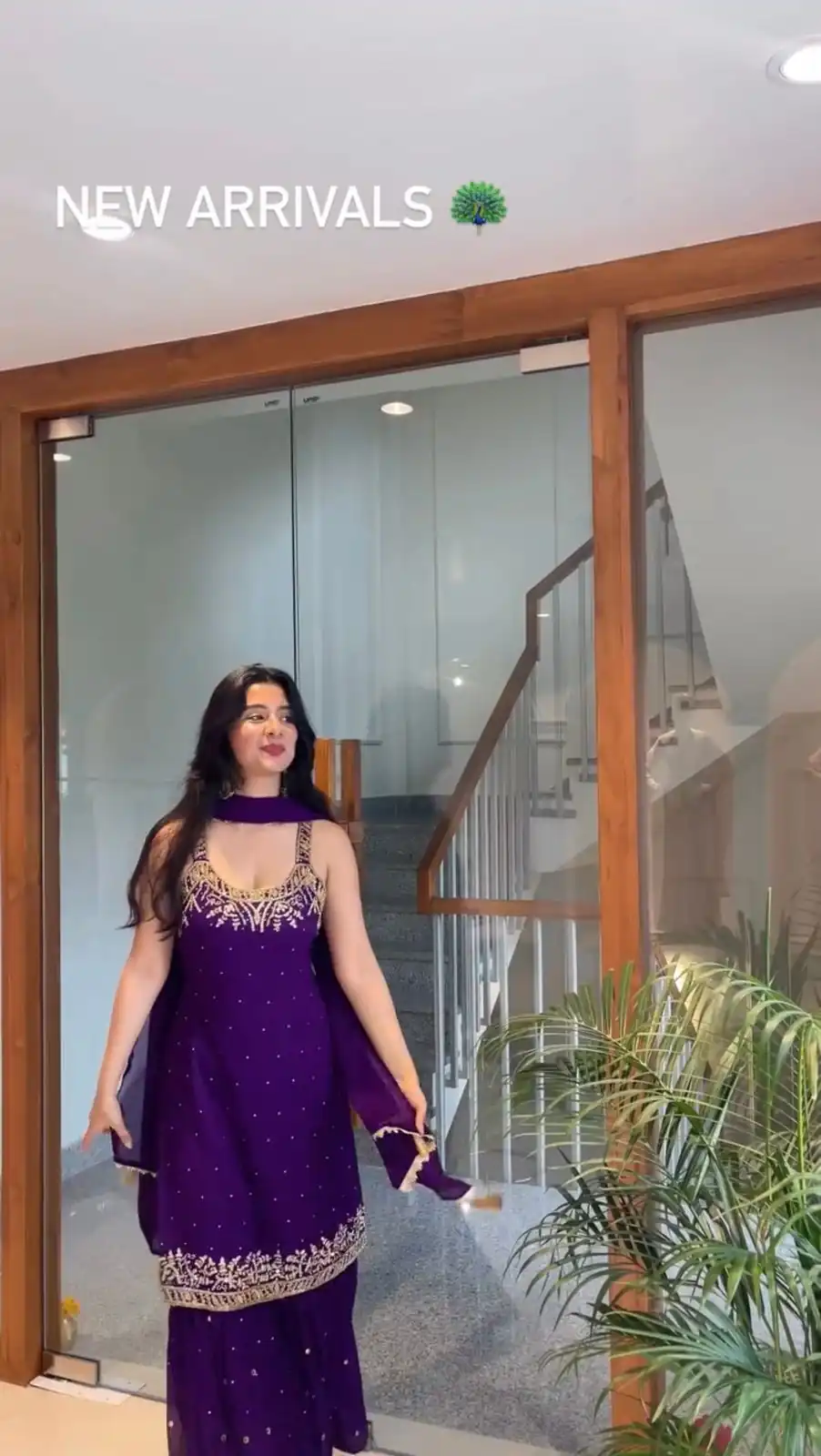 Purple Faux Georgette With Lace Work Salwar Suit | Jump Suits, Tops & Bottoms, Track Suits, Salwar suit, Casual Suits, Creative suits, Designer Suits, Palazzo Suits, Party Wear Suits, Patiala Suits, Straight Suits, Trendy Wear