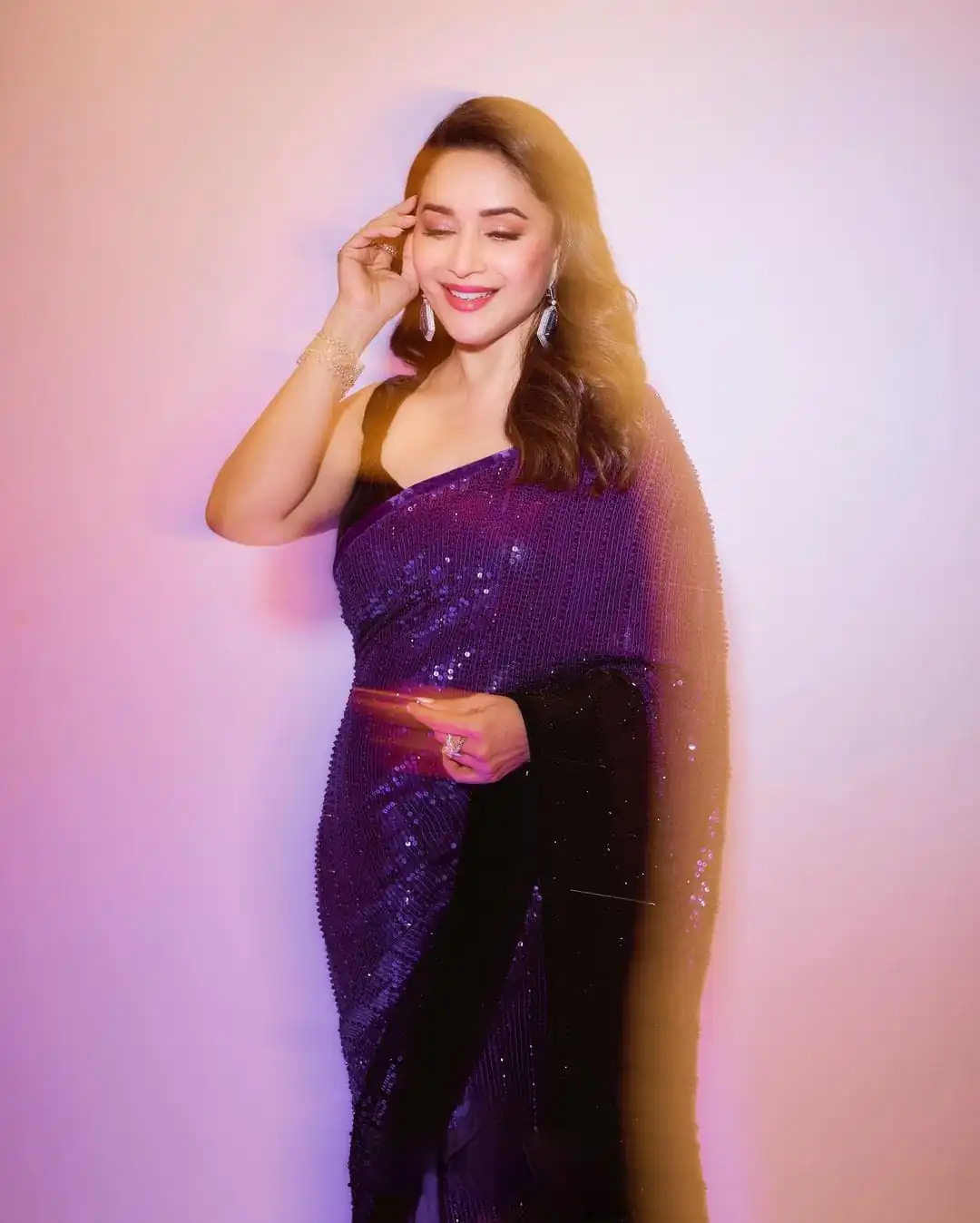 Purple Georgette Sequence Embroidery Work Saree | Sarees, Bollywood Sarees, Creative Sarees, Designer Sarees, Embroidered Sarees, Ethnic Saree, Modern Digital sarees, Party Wear Sarees