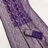 Purple Khaddi Pashmina Floral Print Zari Work Saree | Sarees, Bollywood Sarees, Creative Sarees, Designer Sarees, Embroidered Sarees, Ethnic Saree, Modern Digital sarees, Party Wear Sarees