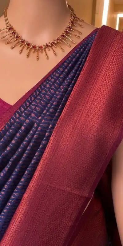 Purple Lichi Silk Jacquard Border Lace Work Saree | Sarees, Bollywood Sarees, Creative Sarees, Designer Sarees, Embroidered Sarees, Ethnic Saree, Modern Digital sarees, Party Wear Sarees