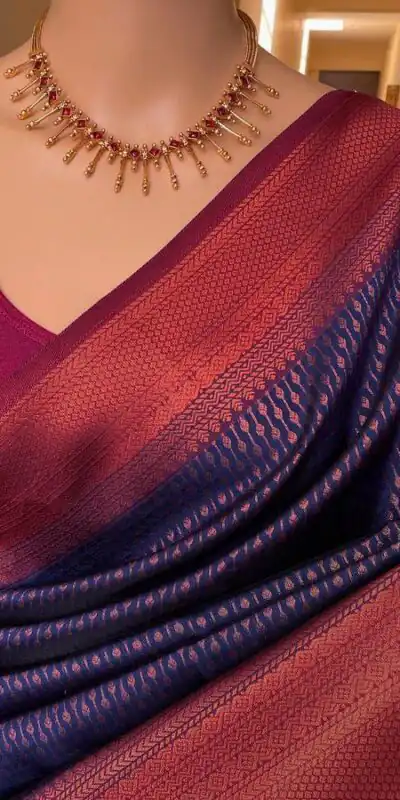 Purple Lichi Silk Jacquard Border Lace Work Saree | Sarees, Bollywood Sarees, Creative Sarees, Designer Sarees, Embroidered Sarees, Ethnic Saree, Modern Digital sarees, Party Wear Sarees