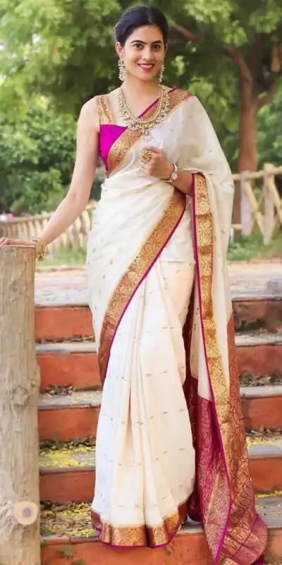 Purple Lichi Silk With Lace Jacquard Work Saree | Sarees, Bollywood Sarees, Creative Sarees, Designer Sarees, Embroidered Sarees, Ethnic Saree, Modern Digital sarees, Party Wear Sarees