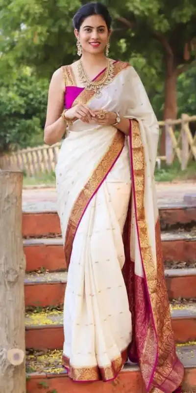 Purple Lichi Silk With Lace Jacquard Work Saree | Sarees, Bollywood Sarees, Creative Sarees, Designer Sarees, Embroidered Sarees, Ethnic Saree, Modern Digital sarees, Party Wear Sarees