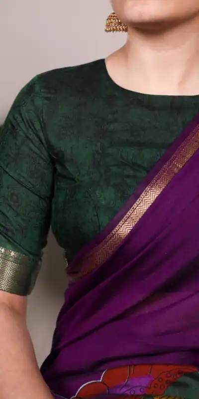 Purple Polyester Printed Saree | Sarees, Bollywood Sarees, Creative Sarees, Designer Sarees, Embroidered Sarees, Ethnic Saree, Modern Digital sarees, Party Wear Sarees
