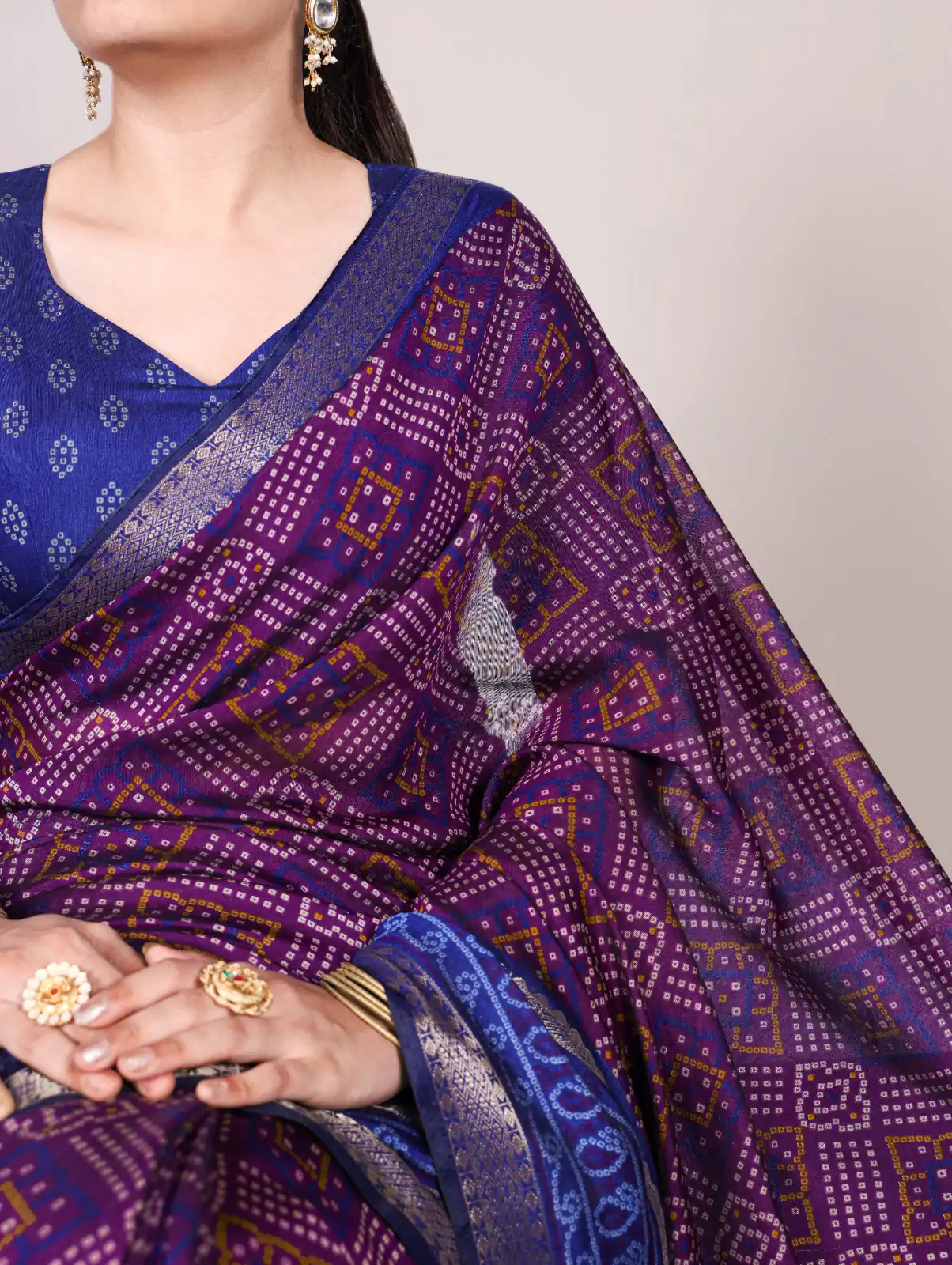 Purple Polyester Weaving Printed Saree | Sarees, Bollywood Sarees, Creative Sarees, Designer Sarees, Embroidered Sarees, Ethnic Saree, Modern Digital sarees, Party Wear Sarees